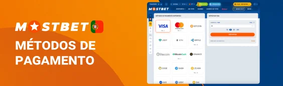Pagamentos seguros para usuários da Mostbet