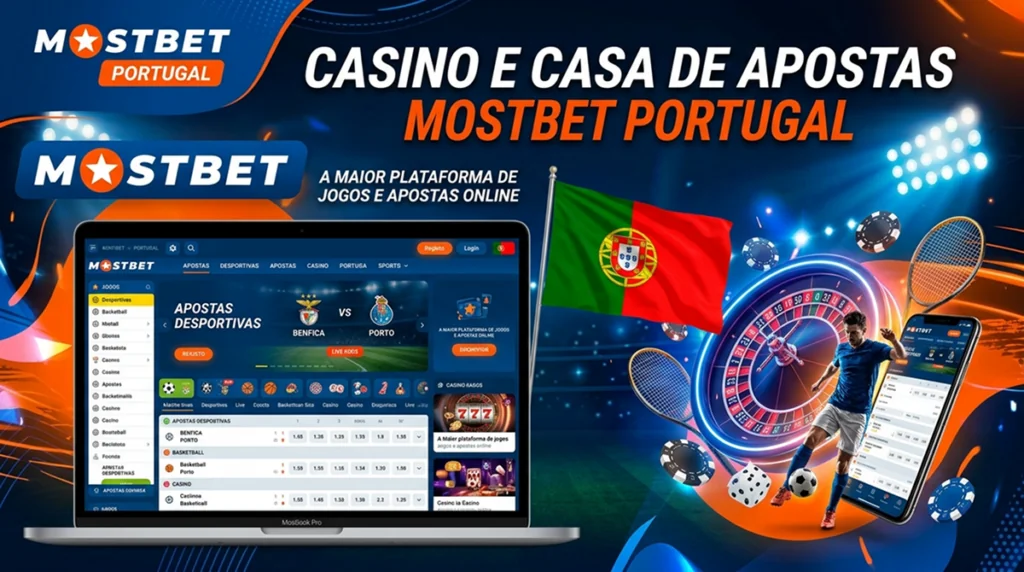 Casino e casa de apostas Mostbet em Portugal